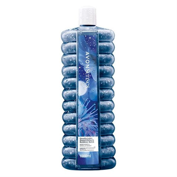Піна для ванни Avon Senses «Солодкі сни» ваніль і бергамот 1000 мл — ароматна піна для релаксу та спокійного сну