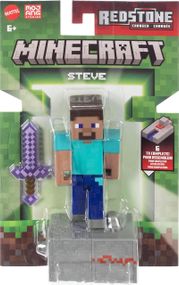 Игровой набор Майнкрафт Стив с аксессуарами Оригинал Mattel Minecraft Steve