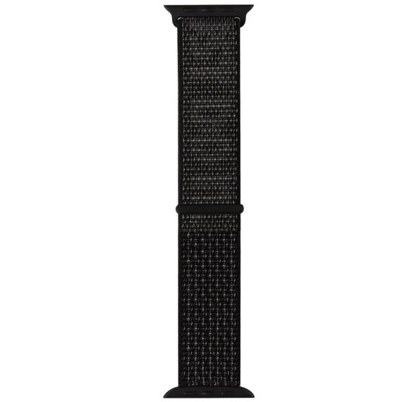 Ремінець Nylon для Apple watch 38 mm/40mm/41mm Жовтий/Bright Yellow Black / Summit White