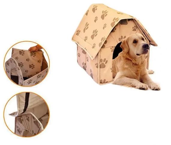 Переносний м'який будиночок будка для собак Portable Dog House | Зображення 3
