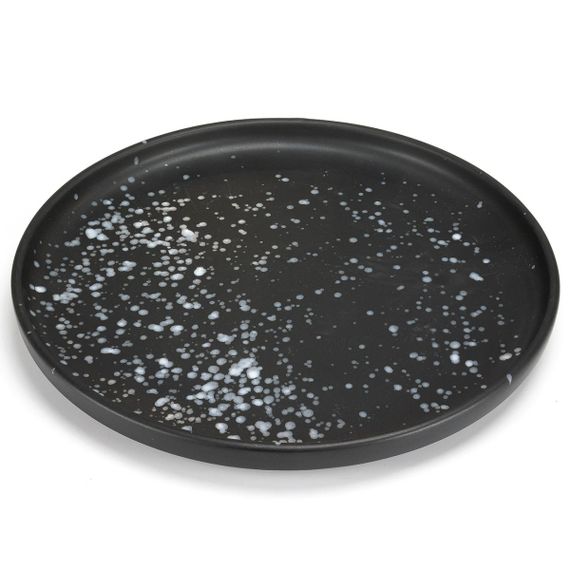 Тарілка обідня Holmer Volcano FP-01265-BD 26.5 см чорна | Зображення 2