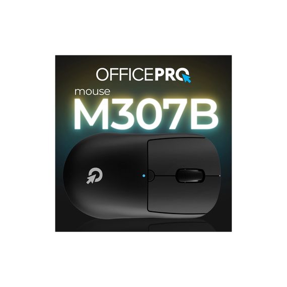 Мишка OfficePro M307B Silent Click Wireless/Bluetooth Black (M307B) | Зображення 4