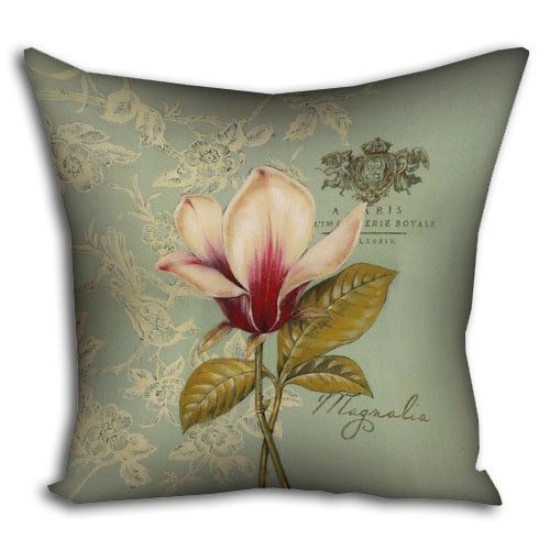 Подушка габардинова з принтом Magnolia 30x30 (3P_PW015)