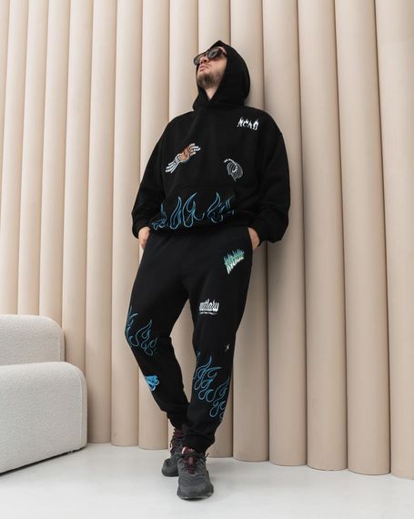 Костюм худі+штани дтф | Зображення 2