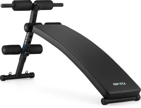 Похила лава для тренувань преса Gymtek XL200 з еспандерами для дому | Зображення 2