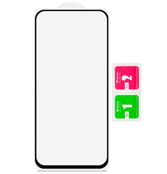 Захисне скло Full Glue для телефону Xiaomi Redmi Note 11 5G / Note 12 / Note 12 Pro 4G - Black | Зображення 1