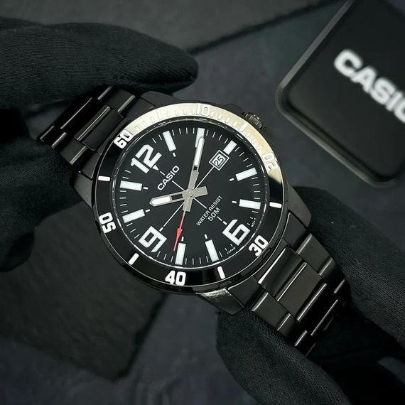 Чоловічий годинник Casio MTP-VD01B-1B | Зображення 2