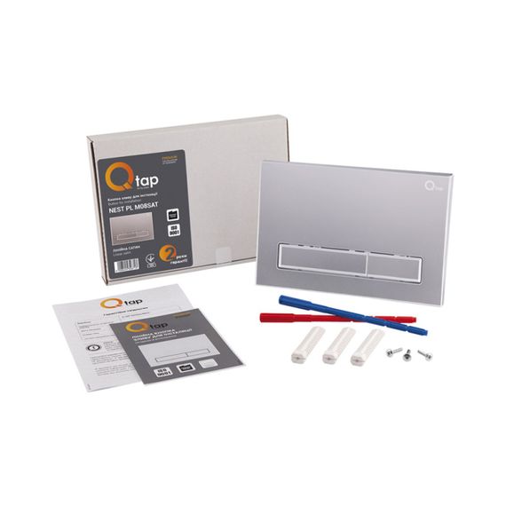 Панель змиву для унітазу Qtap Nest QT0111M08382SAT | Зображення 2