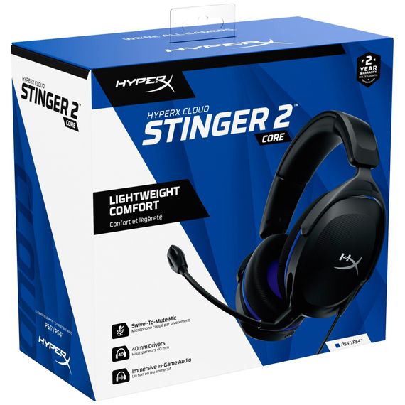 Навушники HyperX Cloud Stinger 2 Core for PlayStation Black (6H9B6AA) | Зображення 6