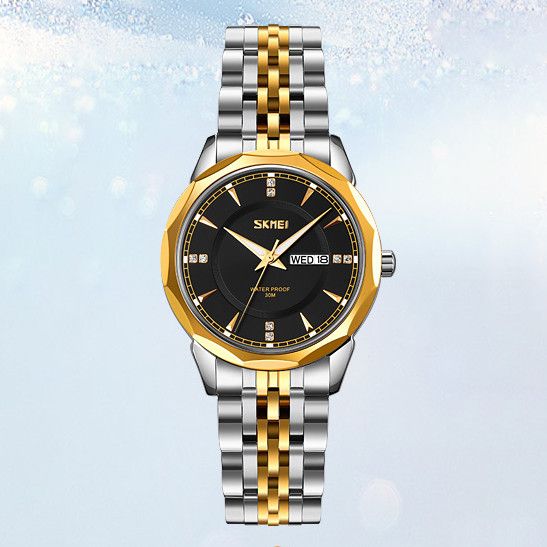 Skmei 9264TGDBK Silver/Gold-Black | Зображення 3