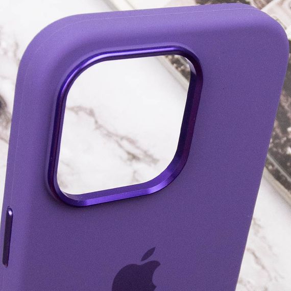 Чохол Silicone Case Metal Buttons (AA) для Apple iPhone 14 Pro Max (6.7") | Зображення 7