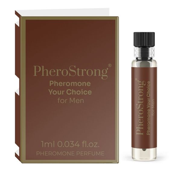 Духи з феромонами Pherostrong Your Choice для чоловіків, 1 мл sexstyle