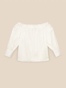 Блуза однотонна жіноча LAWA WTC02482 L Білий shop (2000999617133)