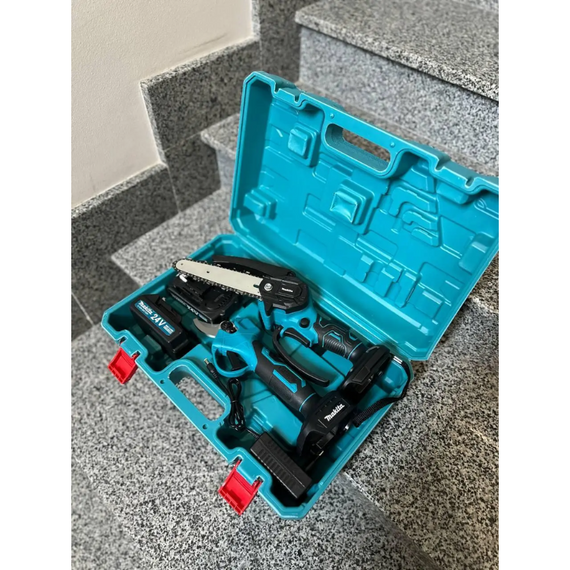 Набір інструментів 2в1 пила +секатор, потужна пила та секатор для догляду за садом, різними рослинами, у кейсі | Зображення 8