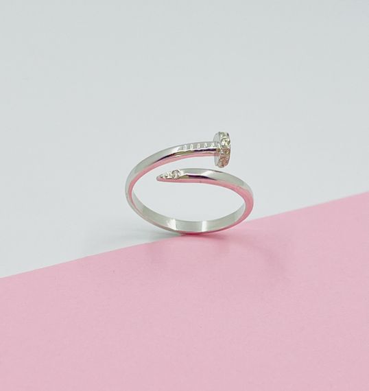 Серебряное кольцо Гвоздик Artsriblo арт384к | Зображення 3
