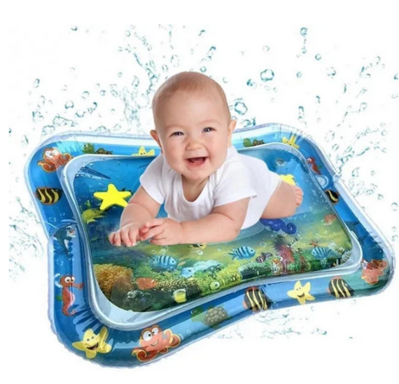 Надувной игровой развивающий детский коврик AIR PRO / коврик водный / напольный коврик для малышей 66*50 см | Зображення 3