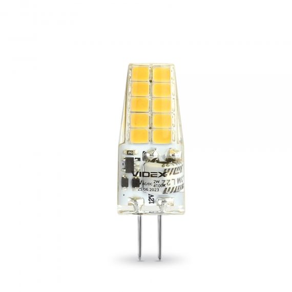 LED лампа VIDEX G4C 12V 2W G4 4100K | Зображення 1