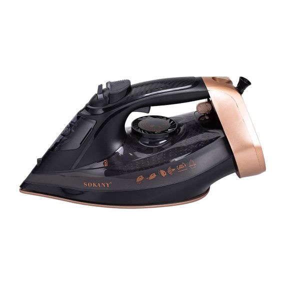 Праска з парою з автовідключенням професійна бездротова для одягу 2400 Вт Sokany SK-11037 | Зображення 4