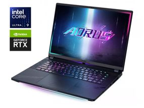 Ігровий ноутбук Б-клас Gigabyte Aorus Master 16 BZH / 16" (2560x1600) IPS / Intel Core Ultra 9 275HX (24 ядра по 2.1 - 5.4 GHz) / 32 GB DDR5 / 2000 GB SSD NVMe / nVidia GeForce RTX 5090, 24 GB GDDR7, 256-bit / WebCam б/в