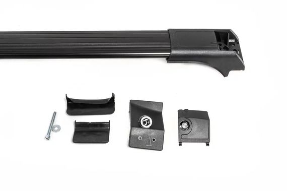 Перемычки на рейлинги без ключа Flybar V1 (2 шт) до 110 см, Серый для Volkswagen Touareg 2002-2010 гг | Зображення 8