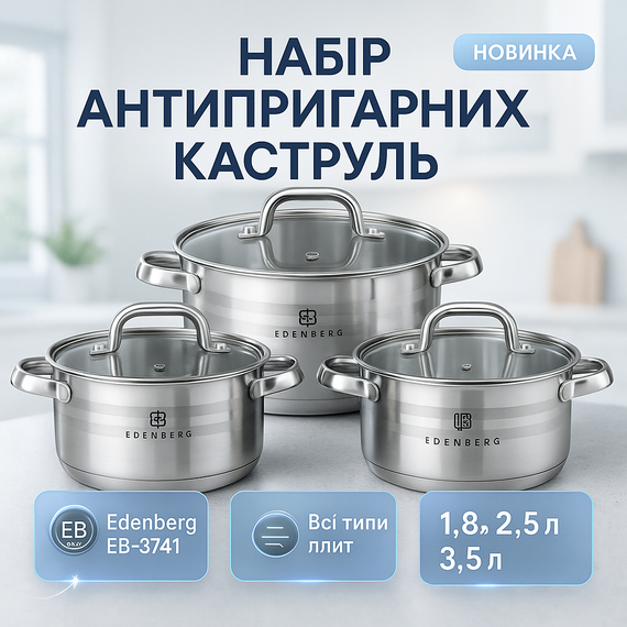 Набір каструль з антипригарним покриттям, Набір каструль для електричних плит посуду каструлі PX-17