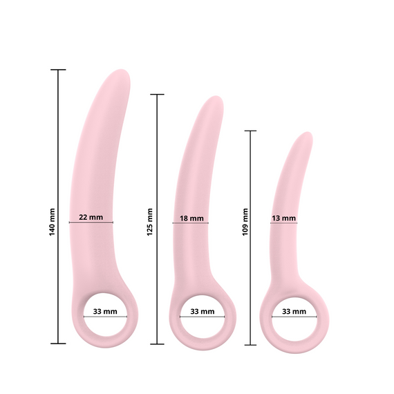 Набір вагінальних розширювачів - Erospace Sweet Play Pelvic Floor Muscles Training Set A13 | Зображення 8
