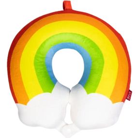 Подушка для шиї Rainbow U-подібна, червоний HP-56-13R