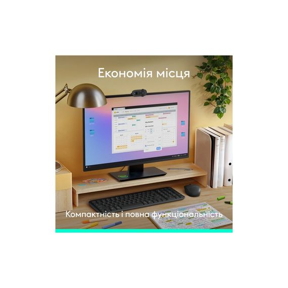 Клавіатура Logitech K250 Bluetooth/Wireless UA Graphite (920-013822) | Зображення 4