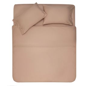 Простирадло ARDESTO Mix&amp;Match, 180х240см, 100% бавовна, сатин, бежевий (ART1824FSI)