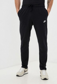 Мужские спортивные штаны без манжетов полубатал UN0002 размер 52, цвет черный