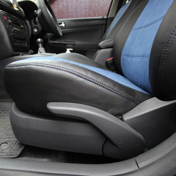 Чохли на сидіння з екошкіри та антари Ford Tourneo / Transit Custom 1 поколение 2012-2017 EMC-Elegant | Зображення 2