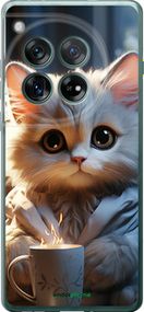 Чохол на OnePlus 12 5G Білий кіт "5646u-3615-2448"