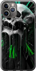 Чехол на iPhone 11 Pro Череп-часы "4100u-1788-17620"