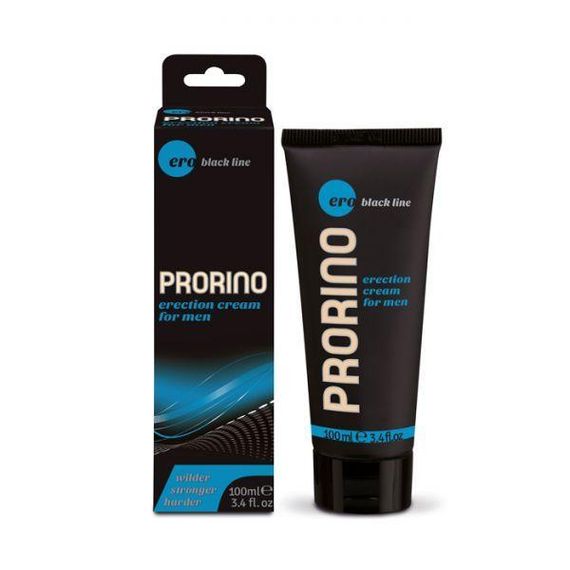 Возбуждающий крем для мужчин ERO PRORINO Black Line Erection Cream, 100 мл sexstyle