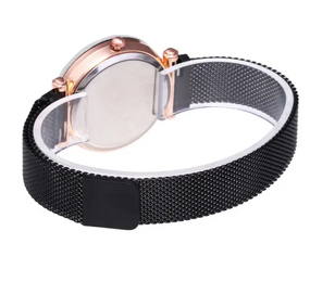 Часы женские на магнитной застежке Starry Sky Watch Розовое золото