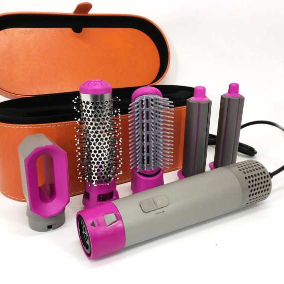 Фен-щетка с насадкой для укладки, Функциональный профессиональный фен, Хороший фен для дома складной RN-91 | Зображення 3