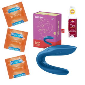 COMBO набір для двох - (Satisfyer + pjur + Pasante) L