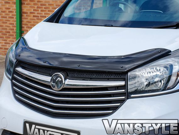 Дефлектор капоту (EuroCap) для Opel Vivaro 2015-2019 рр | Зображення 3