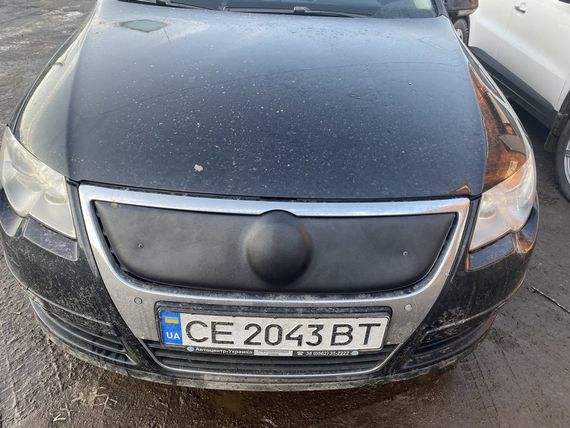 Зимова накладка на решітку (верхня) матова для Volkswagen Passat B6 2006-2012рр | Зображення 1