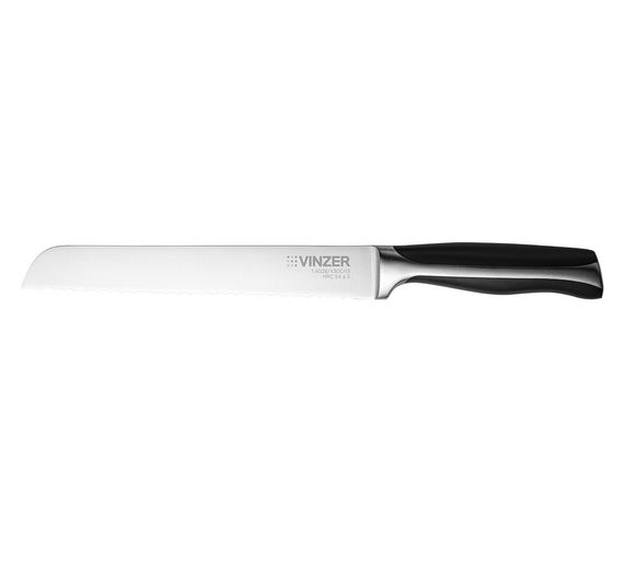 Набір кухонних ножів з підставкою Vinzer Chef 50119, 7 предметів, нержавіюча сталь, гострі | Зображення 3