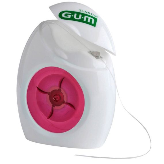 Зубна нитка GUM BUTLERWEAVE WAXED, вощена, 55 м | Зображення 1