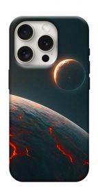 Чохол з картинкою Lava planet для Apple iPhone 16 Pro Max (6.9")