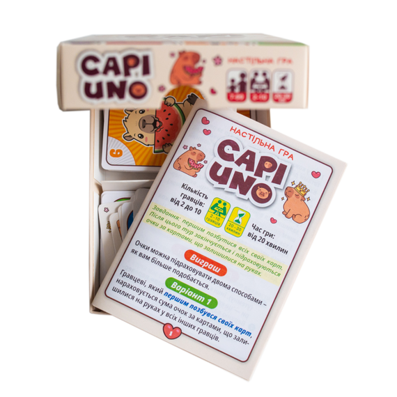 Настільна гра "CAPIUNO - КапіУНО" 10120228У Ranok-Creative, в коробці (4827476909394) | Зображення 2