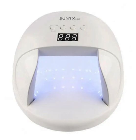 Лампа SUN 7X 60 Вт UV LED для манікюру сушіння гель лаку педикюру | Зображення 3