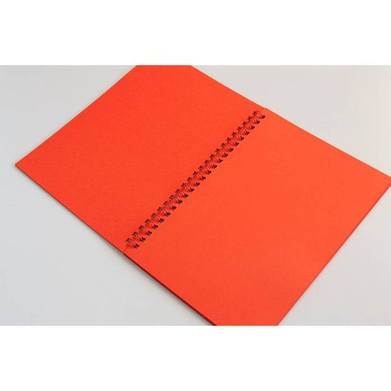 Скетчбук "Дай волю своїй уяві" 13102-KR з червоними листами, А5, на спіралі | Зображення 2