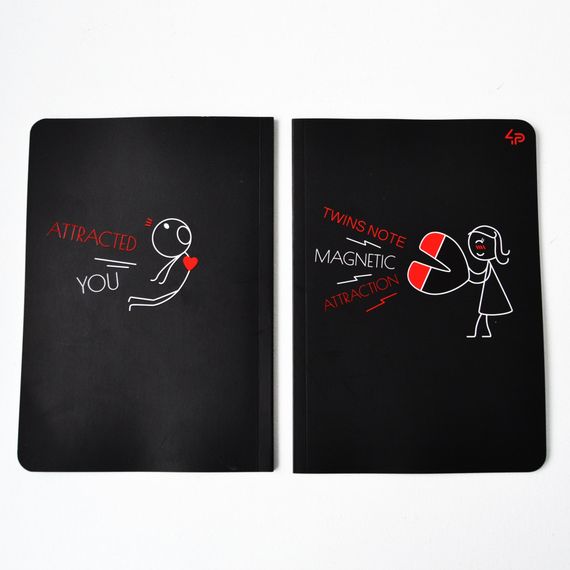 Блокнот 4Profi  "Twins series" attracted 40 арк. формат А5 904372 | Зображення 1