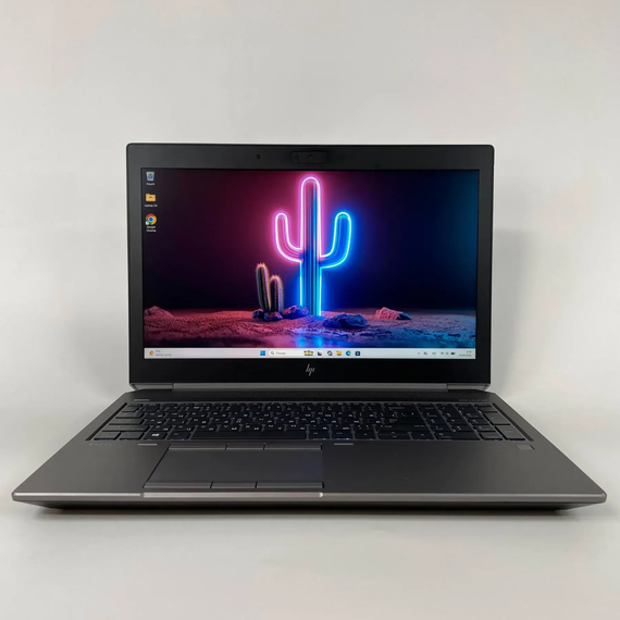 Мобільна робоча станція Б-клас HP zBook 15 G6 / 15.6" (1920x1080) IPS / Intel Core i7-9850H (6 (12) ядер по 2.6 - 4.6 GHz) / 16 GB DDR4 / 512 GB SSD / nVidia Quadro T1000, 4 GB GDDR5, 128-bit / Fingerprint / WebCam / HDMI б/в + Подарунок Миша / USB | Зображення 1