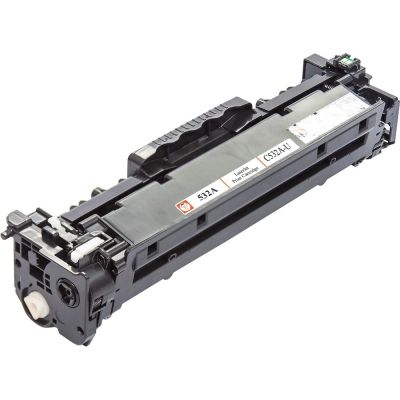 Картридж BASF HP CC532A/CF382A/CE412A, Canon 118/318/418/718 Yellow (BASF-KT-CC532A-U) | Зображення 1