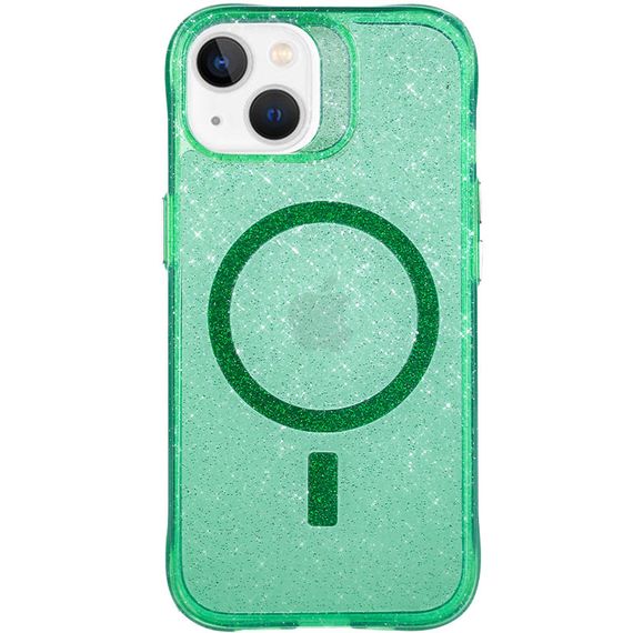 Чехол TPU Radiance with MagSafe для Apple iPhone 14 (6.1") Green