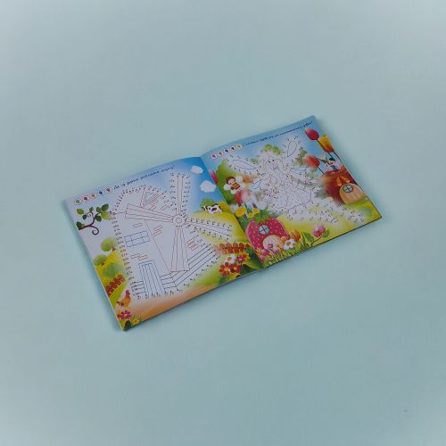 Книжка-розмальовка "Малюємо по крапочках: Восьминіг" | Зображення 1
